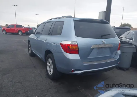 2010 Toyota Highlander Se V6 from USA, damaged, VIN 5TDKK3EH4AS006921